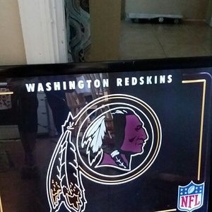 NFL WASHINGTON RED SKIN NEON LIGHT UP SIGN